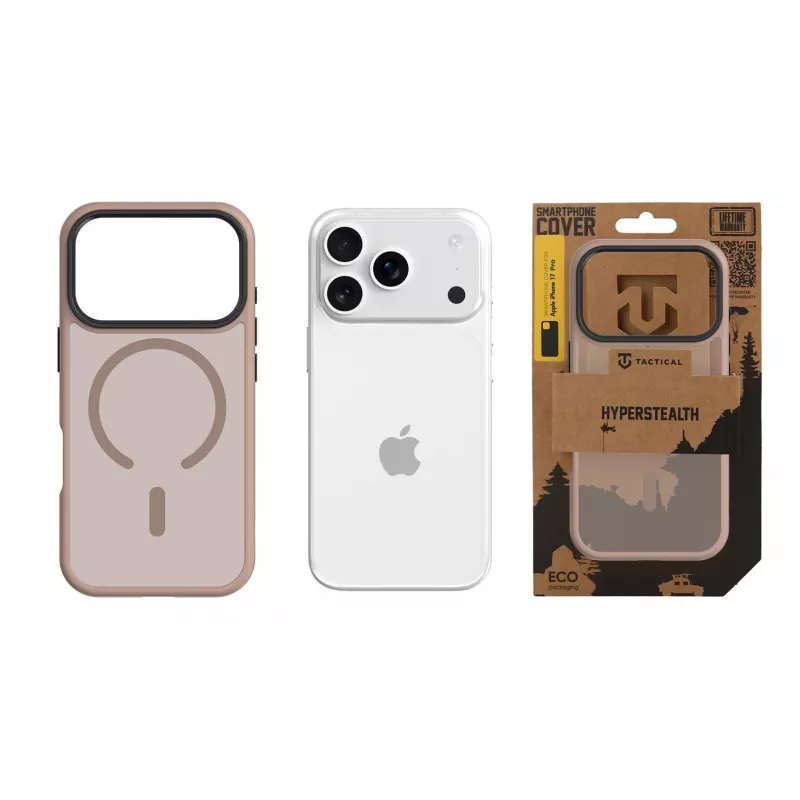 Tactical Back Cover MagForce Hyperstealth iPhone 17 Pro - Stealth Black
