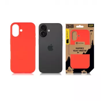 Tactical-suojakuori MagForce Velvet Smoothie Apple iPhone 17:lle – Chilli Red