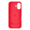 Tactical-suojakuori MagForce Velvet Smoothie Apple iPhone 17:lle – Chilli Red