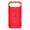 Tactical-suojakuori MagForce Velvet Smoothie iPhone Airille - Chilli Red