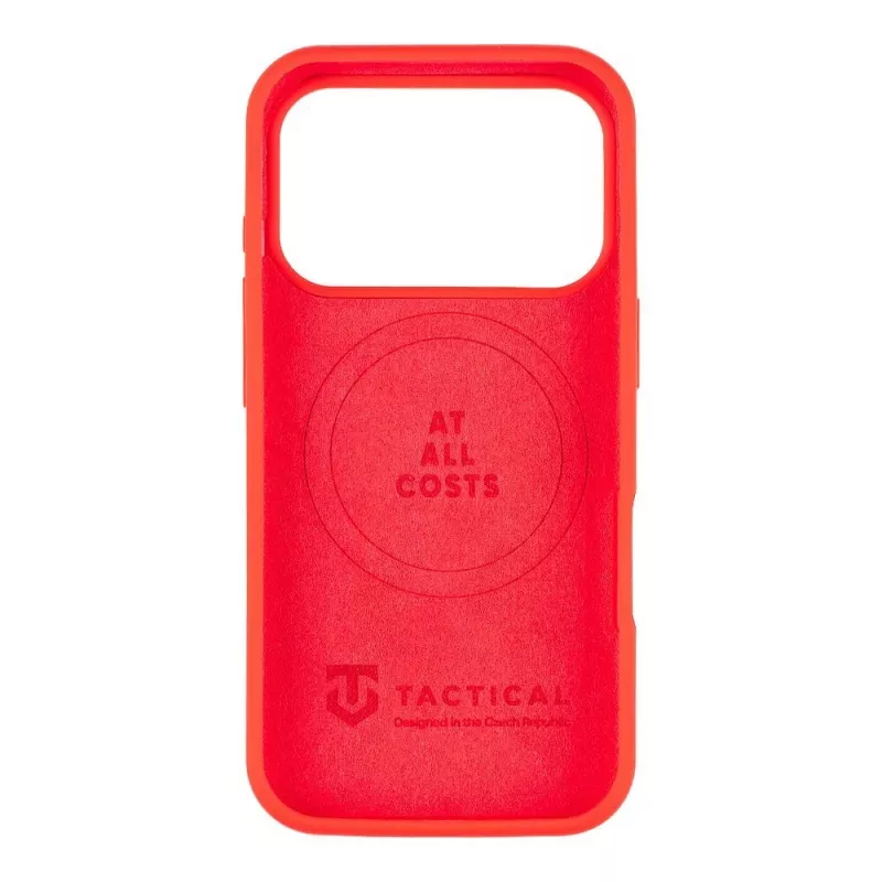 Tactical MagForce Velvet Smoothie Back Cover iPhone 17 Pro - Chilli Red