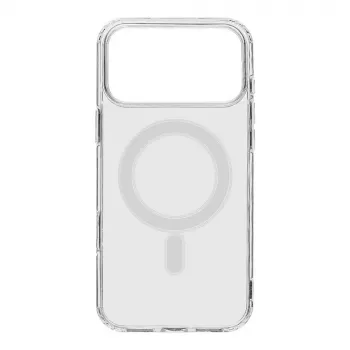 Tactical MagForce takakuori iPhone 17 Pro Max -puhelimelle, läpinäkyvä