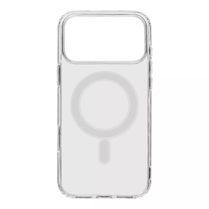 Tactical MagForce takakuori iPhone 17 Pro Max -puhelimelle, läpinäkyvä