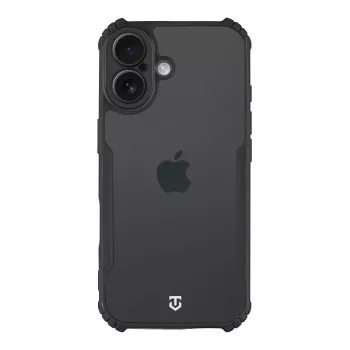 Tactical Back Cover Quantum Stealth iPhone 17 läpinäkyvä/musta