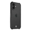 Tactical Back Cover Quantum Stealth iPhone 17 läpinäkyvä/musta