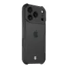 Tactical Back Cover Quantum Stealth iPhone 17 Pro läpinäkyvä/musta