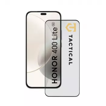 Tactical Glass Shield 5D Honor 400 Lite musta
