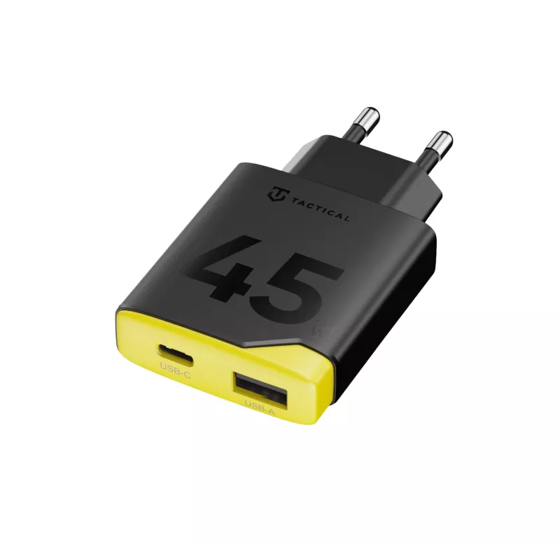 Tactical Minimi GaN 45W AC USB-C seinälaturi musta