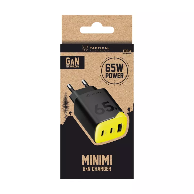 Tactical Minimi GaN 65W AAC USB-C laturi