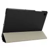 Tactical Book Cover Tri Fold Galaxy TAB A11+ musta