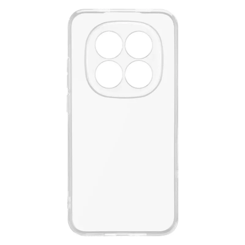 Tactical Back Cover TPU Xiaomi Redmi Note 15 Pro+ 5G:lle, läpinäkyvä
