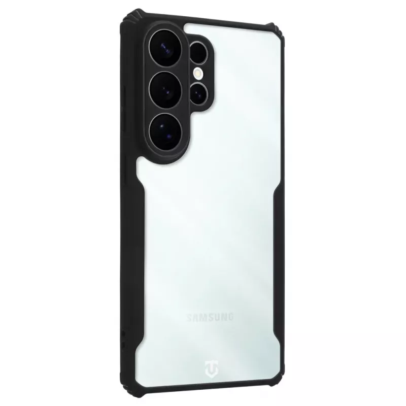 Tactical Back Cover Quantum Stealth Galaxy S26 Ultra läpinäkyvä/musta