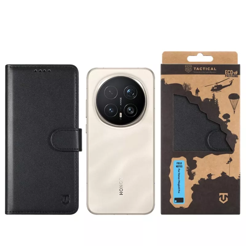 Taktinen kirjakotelo Field Notes Magic8 Pro, musta