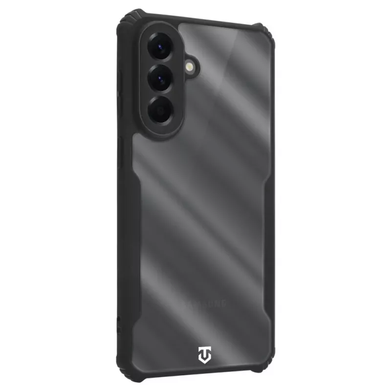 Tactical takakansi Quantum Stealth Galaxy A57, läpinäkyvä/musta