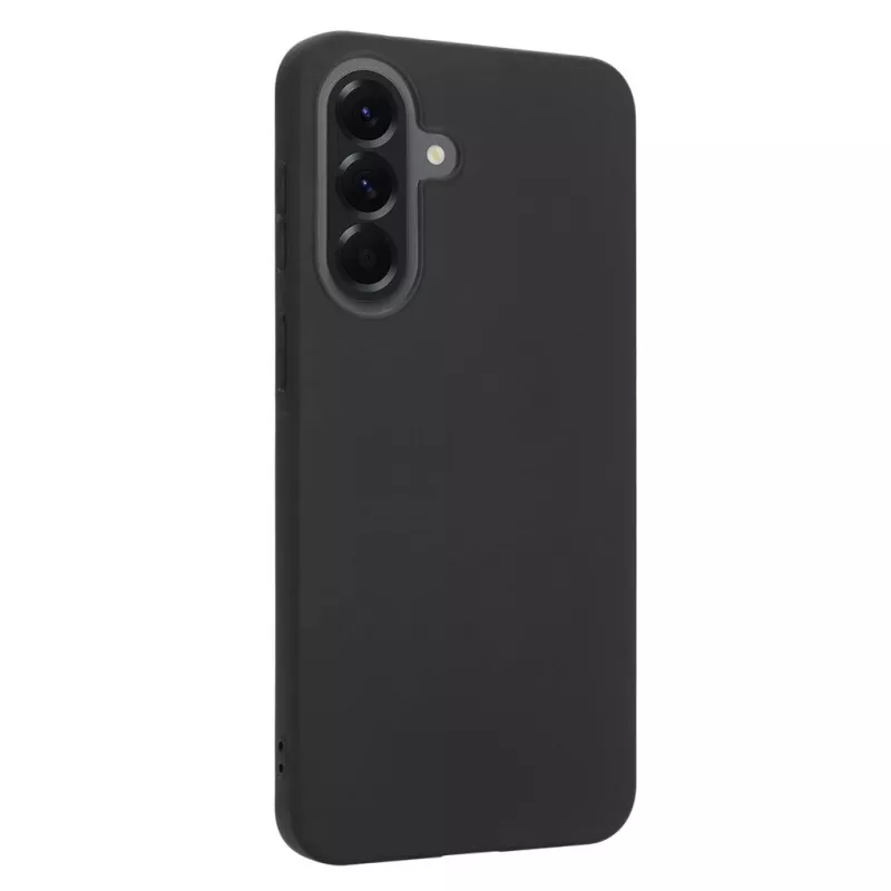 Taktinen TPU-takakansi Samsung Galaxy A57:lle, musta