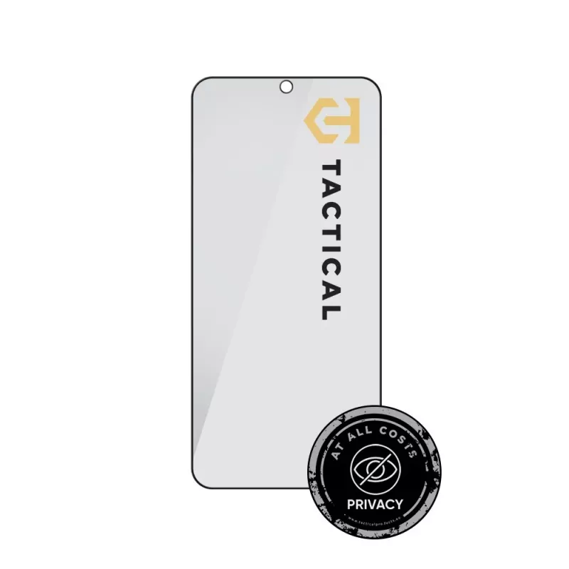 Tactical Glass Shield Privacy Stealth 5D Samsung Galaxy A57:lle, musta