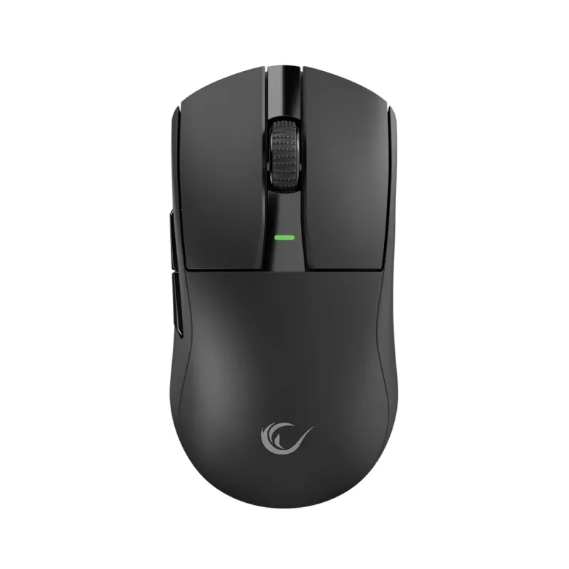 Rampage Zenith Pro musta langaton pelihiiri 26000 DPI PAW3395 4KHz Tri-Mode musta