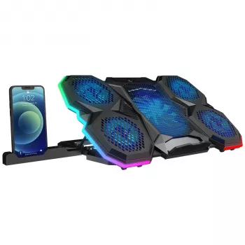 Rampage X-RANGER 9-17 RGB säädettävä kannettavan jäähdytysalusta