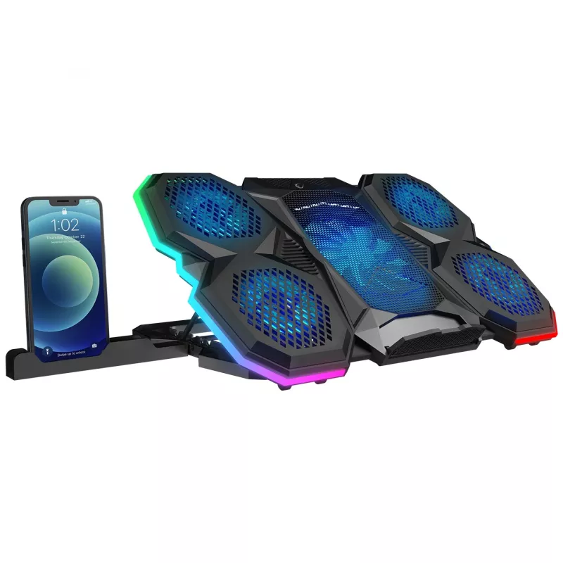 Rampage X-RANGER 9-17 RGB säädettävä kannettavan jäähdytysalusta