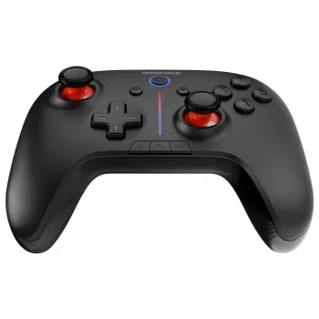 Rampage Hydra Pro Pad langaton RGB 2.4G Hall Effect -ohjain magneettisilla liipaisimilla, musta