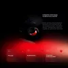 Rampage Hydra Pro Pad langaton RGB 2.4G Hall Effect -ohjain magneettisilla liipaisimilla, musta