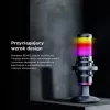 Rampage Bemol RGB USB-C -pelimikrofoni, musta