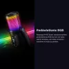 Rampage Diyez RGB USB-C -pelimikrofoni, musta