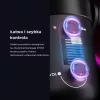 Rampage Diyez RGB USB-C -pelimikrofoni, musta