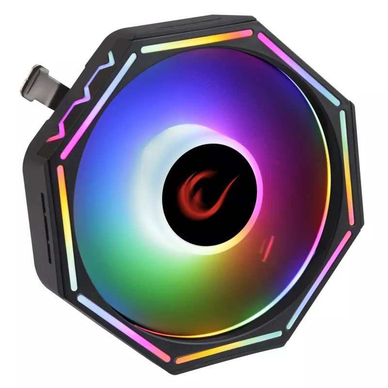Rampage RM-C04 Coolblade prosessorijäähdytin 120mm LED 1600RPM LGA1700/AM5
