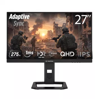 Rampage Slice 27 tuuman QHD 275 Hz 1 ms FastIPS pelinäyttö G-Syncillä ja HDR 400:lla