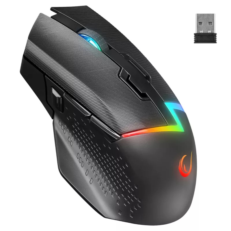 Rampage Drop M3 V2 langaton pelihiiri 24000 DPI 1000 Hz musta