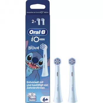 Oral-B iO varaharjaspäät Kids Stitch 2 kpl:n pakkaus (930802)