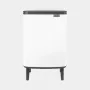 Brabantia BO roskis HI 12 l valkoinen