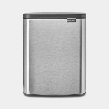 Brabantia BO roskis 12 litraa mattateräs sormenjälkiä hylkivä
