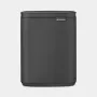 Brabantia Bo jäteastia 7 litraa Mineral Infinite Grey