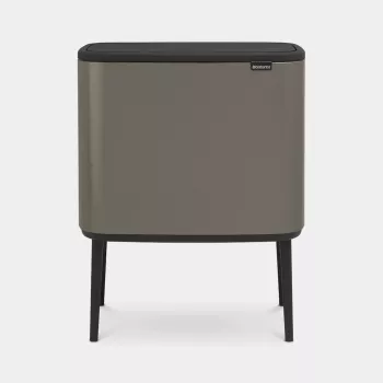 Brabantia Bo Touch Bin 34 L suorakaiteen muotoinen platina muovi
