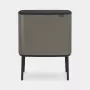 Brabantia Bo Touch Bin 34 L suorakaiteen muotoinen platina muovi