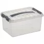 Sunware Q-line säilytyslaatikko 6,0 L läpinäkyvä 30,0 x 20,0 x 14,0 cm