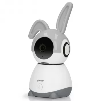 Alecto SMARTBABY10 Wi-Fi-itkuvauvavalvontalaite kameralla, valkoinen/harmaa