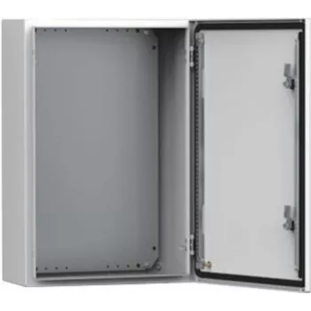 Eldon nVent MAS-sarjan seinäkotelo 600x400x155 mm RAL 7035 vaaleanharmaa IP55 IK10