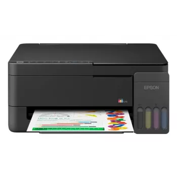 Epson EcoTank L3310 monitoiminen mustesäiliötulostin - väri - A4 - tulostus, skannaus, kopiointi - USB 2.0 - jopa 33 sivua/min (luonnos musta) - 5760 x 1440 DPI - 3 pl - manuaalinen duplex - 100 arkin syöttö - 4,1 kg