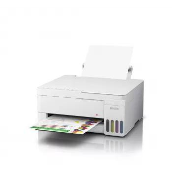 Epson EcoTank L3356 monitoiminen mustesuihkutulostin, väri, A4, 33 ppm, USB, Wi-Fi, valkoinen