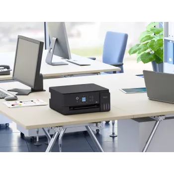 Epson EcoTank L3361 monitoiminen mustesuihkutulostin - väri - A4 - 33 ppm (luonnos) - Wi-Fi - USB - musta