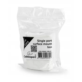 Gembird Cablexpert NCAC-1F6-01 verkon pinta-asennusrasia
