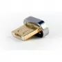 Gembird Cablexpert USB 2.0 magneettinen USB - Micro-USB Type B adapteri - musta