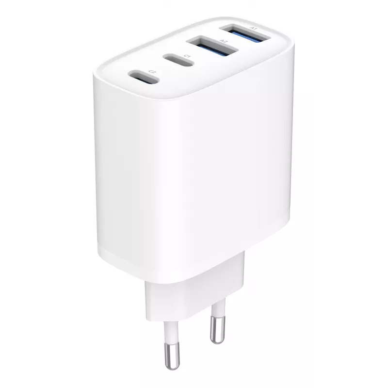 GEMBIRD TA-UC-2A2C-PD40-01-W GaN USB PD 4-porttinen laturi, 40 W, valkoinen