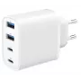 GEMBIRD TA-UC-2A2C-PD40-01-W GaN USB PD 4-porttinen laturi, 40 W, valkoinen