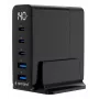 GEMBIRD TA-UC-2A3C-PD140-01-BK GaN 5-porttinen USB-C & USB-A pikalaturi, 140 W, musta