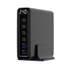Gembird TA-UC-2A4C-PD240-01-BK 6-porttinen USB-laturi 240W GaN musta