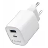 Gembird TA-UC-1A1C-PD45-01-W 45W USB-C PD virtalähde valkoinen